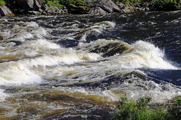 Whitewater Rapids II by Deb Oppermann
